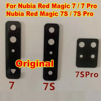 Оригинален най-Добрият За ZTE Nubia Red Magic 7/7 Pro/7S Pro Задната Камера за Обратно виждане, Стъклен Обектив Рамка За Камера Калъф За Замяна Телефона