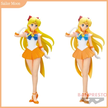 Оригинално Аниме Sailor Moon Вечен Блясък и Обаяние на Супер Моряшка Венера Aino Минако Сладки Фигурки Кавайные Играчки Детски Подарък