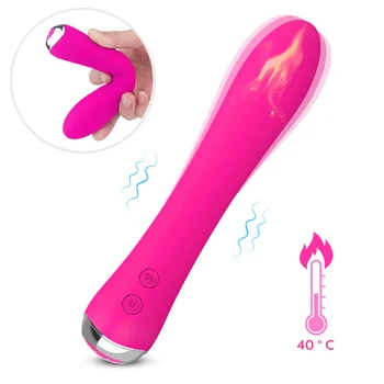 Отопление вибратори, вибриращи играчки, вибратори за G Точката, Гъвкава пръчка за жени, секс-инструменти за възрастни, стимулант на женската вагина