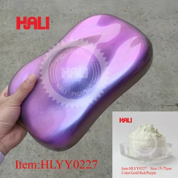Пигмент хамелеон вид на прах хамелеон HLYY0227 нокти DIY Автомобилната боя и козметика за кожени мастило пластмаса, керамика 10 грама в опаковка