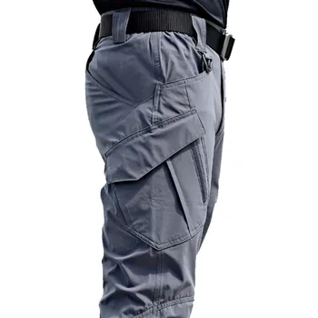 По-големи Размери, военни тактически панталони, мъжки панталони с много джобове, външни износоустойчиви тактически панталони, мъжки прави панталони-cargo