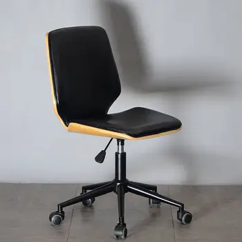 Подвижен Компютърен стол за Офис, промоция, въртящо се на 360 градуса Геймерское стол С поставка за краката, Детски столове за дома в скандинавски стил, бюро