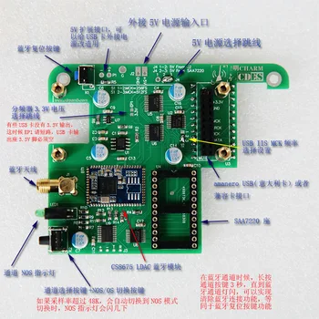 Подключаемая такса Ming9002 CHARM Bluetooth USB коаксиален БР OS