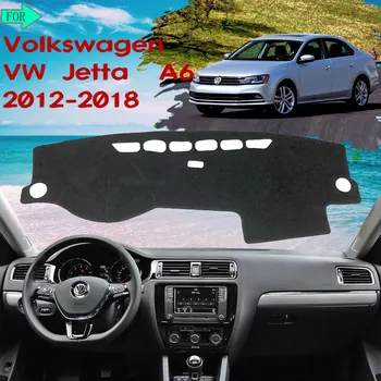 Подложка за таблото, Защитен Калъф от Слънцето, Козирка, Килим за Volkswagen VW Jetta 6 A6 MK6 2012 ~ 2018 5C6, Автомобилни Аксесоари, Кола