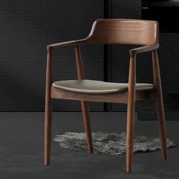 Представителни ергономични трапезни столове за преобличане в скандинавски стил, модерни кухненски кът, столове, Мебели за интериора Sillas De Comedor