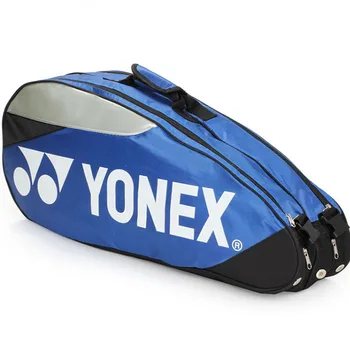 Професионална чанта за бадминтон YONEX Максимум 6 ракети С отделения за обувки За всички аксесоари Волан Спортен раница