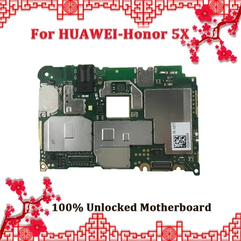 Разблокированная замяна за дънна платка HUAWEI Honor 5X, демонтаж на дънна платка с 16 GB за дънната платка HUAWEI Honor 5X с пълни чипове