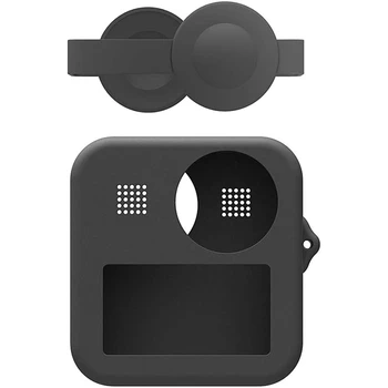 Силиконов калъф за GoPro MAX, капачки за двухобъективов, защитен калъф за аксесоари за екшън камерата GoPro MAX