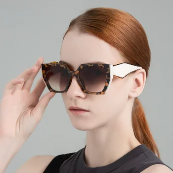 Слънчеви очила Polygon, реколта модни слънчеви очила с UV400 Multicolor за жени