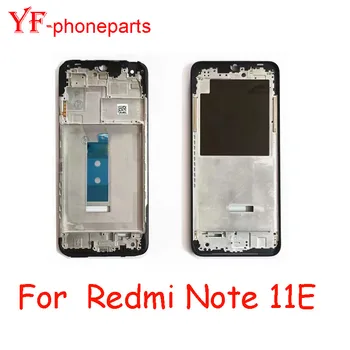 Средната Рамка За Xiaomi Redmi Note 11E 22041219C Предната Рамка на Задния Капак на Отделението за Батерията Корпус Рамка на резервни Части За Ремонт на