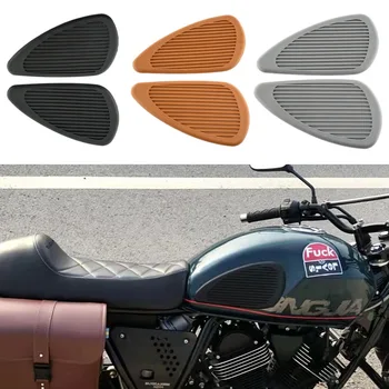 Стикер на Горивния резервоар на мотоциклет в ретро стил, стикери за лявата и дясната горивни резервоари, гумена стикер, маслен резервоар за Yamaha YBR125 SR400 XSR900