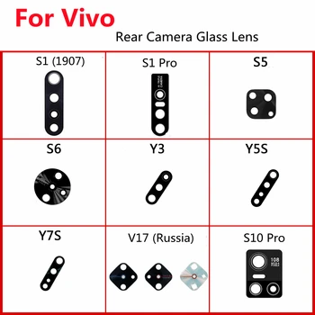 Стъклен Обектив на задната Камера V17 За Vivo S1 S5 S6 Година 3 Y5 Y7S S1 Pro V21 5G Подмяна на Стъкло на Обектива на Гърба на Основната Камера