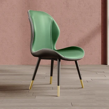 Съвременно стол за грим в спалнята Луксозни Зелени Ергономичен дизайн и Креативни Столове, Диван Cadeira Gamer Модерни мебели средата на века WXH30XP