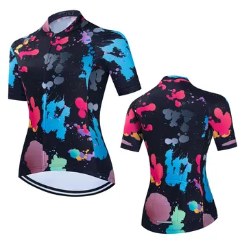 Тениски за Колоезденето С Необичаен Дизайн, Дамски Летни Ризи С Къси Ръкави, Бързосъхнеща Велосипедна Дрехи, Блузи За Колоездене По Планински Път
