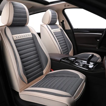 Универсални спално бельо, покривала за автомобилни седалки ZHOUSHENGLEE за всички модели Citroen C4-C4 Aircross-PICASSO, C5 C2 C4 C6 C-Elysee C-Triomphe seats