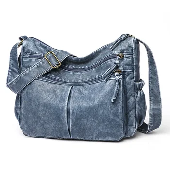 Чанти на Дизайнерска Дамска Чанта за През рамото от Изкуствена кожа, Чанта през Рамо, Подплатени чанти за жени, Качествено чанта с основните женски Джобове, bolsas