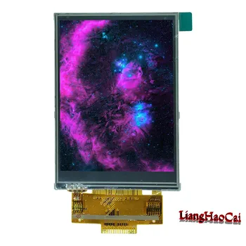 Широк ъгъл на видимост 3.2-инчов LCD модул ПХБ adapter базова такса от 14-пинов RTP 320x240 RGB резолюция ILI9341 задвижваща на чип за 4-жични SPI Сериен