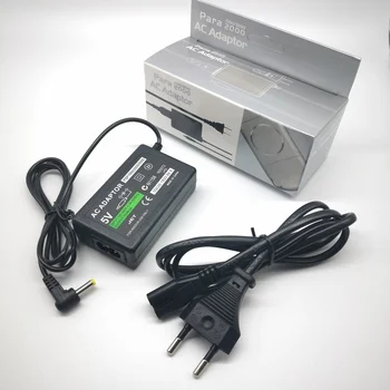 Штепсельная вилица ЕС/САЩ, домашно монтиране на зарядно устройство, Адаптер за променлив ток захранващ кабел за Sony PSP Host ACCU PSP1000/2000/3000, захранване и играта