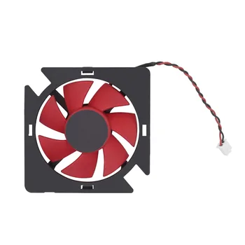 вентилатор за охлаждане на видеокартата 2-жичен с приставка адаптер за аксесоари, компютърна графика DC12V 0.22 A пластмасов хидравличен