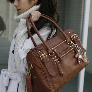 дамска чанта ретро каишка Мечка Ежедневна чанта Дамска чанта през рамо Чанта-месинджър ежедневна чанта