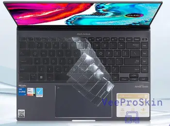 за ASUS Zenbook 14Ч OLED UX5400ZB UX5400EG UX5400E UX5400Z UX5400 ZB EG E 2021 UX5401 Защитно покритие на Клавиатурата на лаптоп от TPU