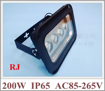 с обектив с 90 градуса ъгъл на излъчване на led прожектор 200 W (4x50 W) прожектор spot тунел лампа AC85-265V IP65 16000lm