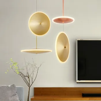 скандинавски лампа висящи полилеи вентилатори cocina accesorio висящи лампи ventilador de techo luzes de teto