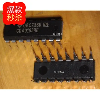 10 бр. автентичен комплект логически чип на TI CD40193BE CD40193 DIP16