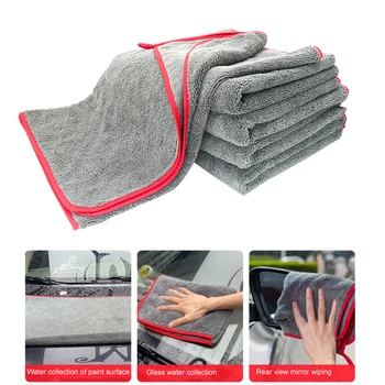 Кърпа от микрофибър 60*90 см, аксесоари за автомивки, кърпа за почистване на автомобили със супер попиваща способност, качество на кърпа от микрофибър, за еднократна употреба сушене