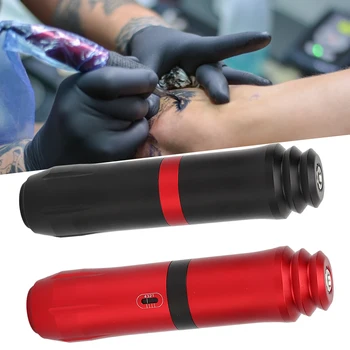 Моторна татуировочная дръжка, шейдер, преносима безопасна татуировочная дръжката е от алуминиева сплав, с модерен зажимным кабел за татуировщика, моторна татуировочная дръжка