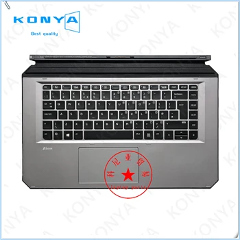 Нова Оригинална клавиатура за таблет HP Zbook X2 серията G4 на базата на клавиатурата KT-1572 L03264-031 L03264-251 L03264-AD1 L03264-BB1