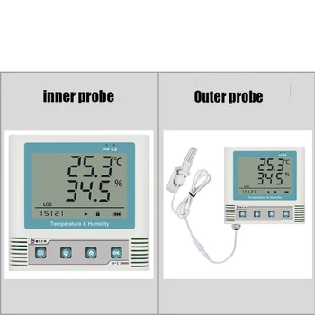 Регистратори на температура и влажност GPS сензори точност ръководят промишлен фармацевтичен hothouse сензор за температура и влажност на въздуха